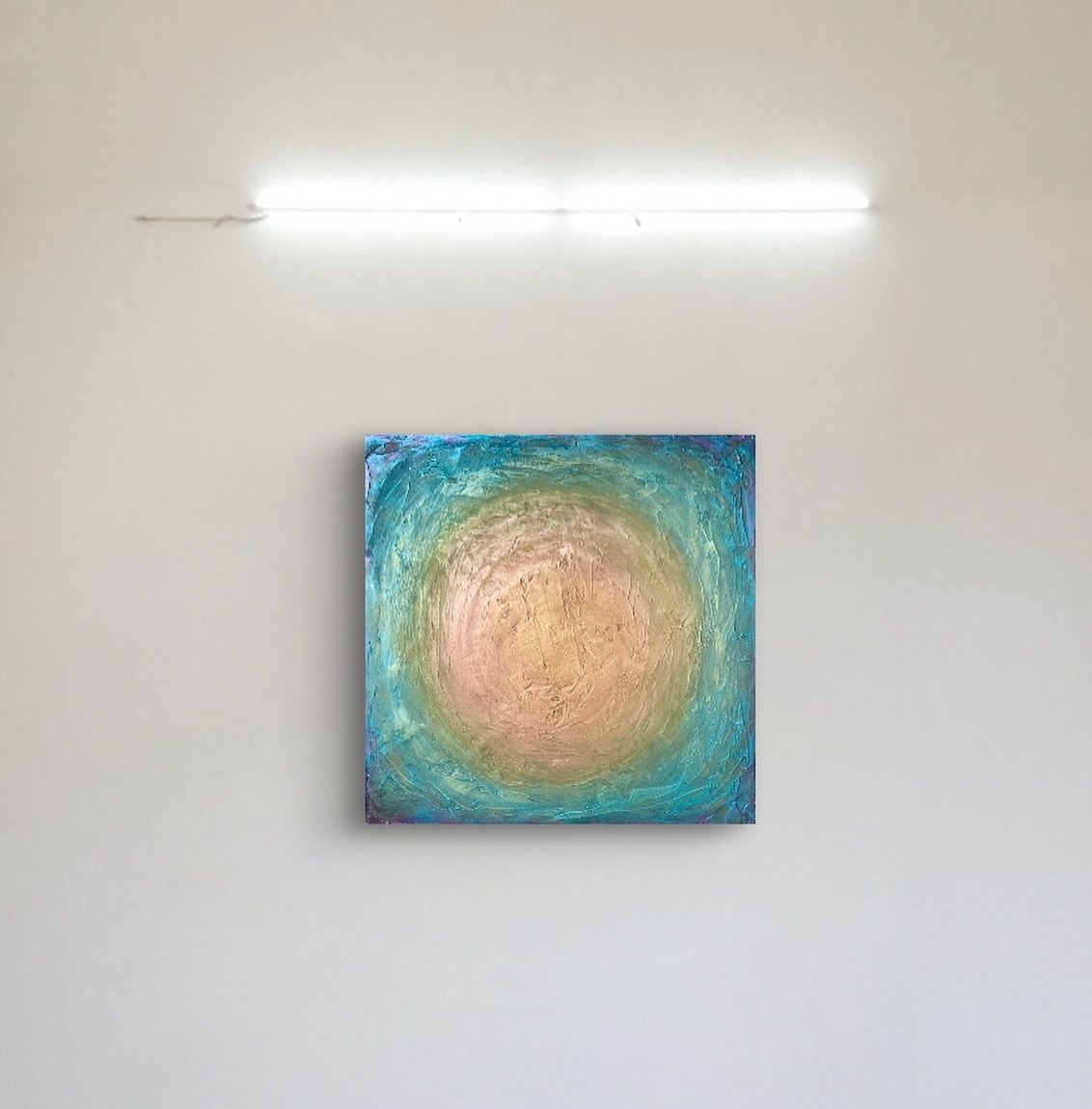 Untitled by Clarisse Noelle — acrylic, joint compound, spray paint + ink