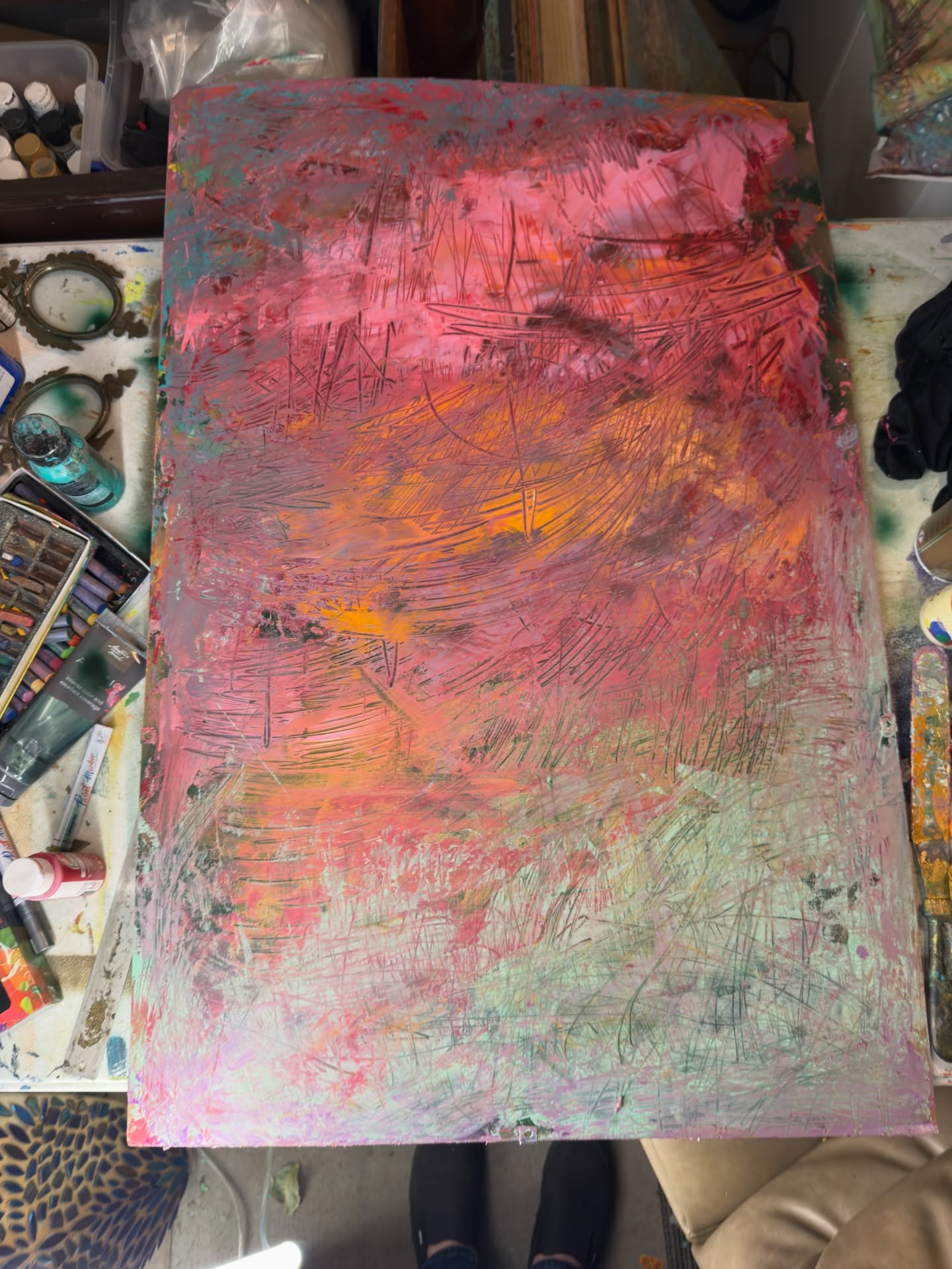 Open Work in progress — Early stage of “Sunrise” · Feb 2026